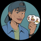 Sticker guy