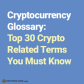 Crypto terms