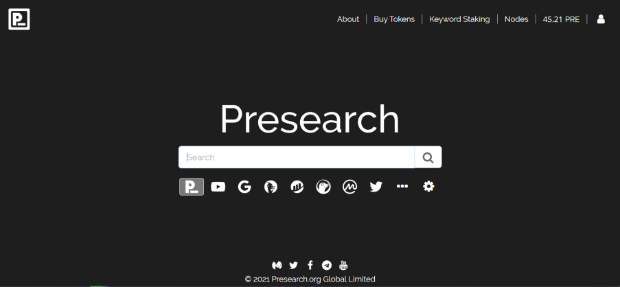 presearch-home