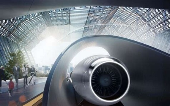 Back of hyperloop