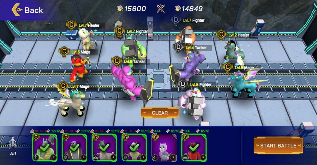Binemon Lineup