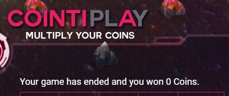 You lose