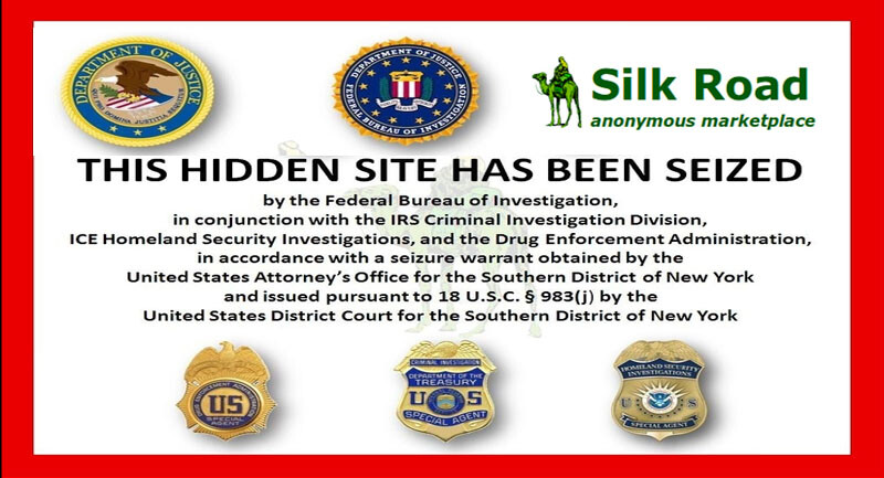 Silk Road website Siezed
