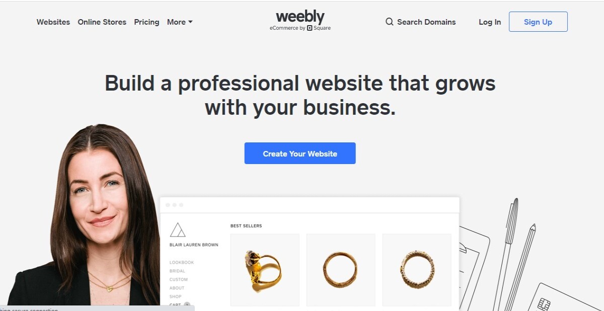 how to create free website