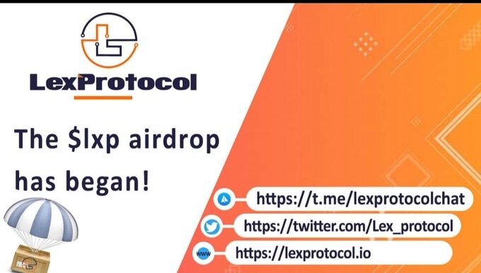 LexProtocol Crypto Airdrop ad banner