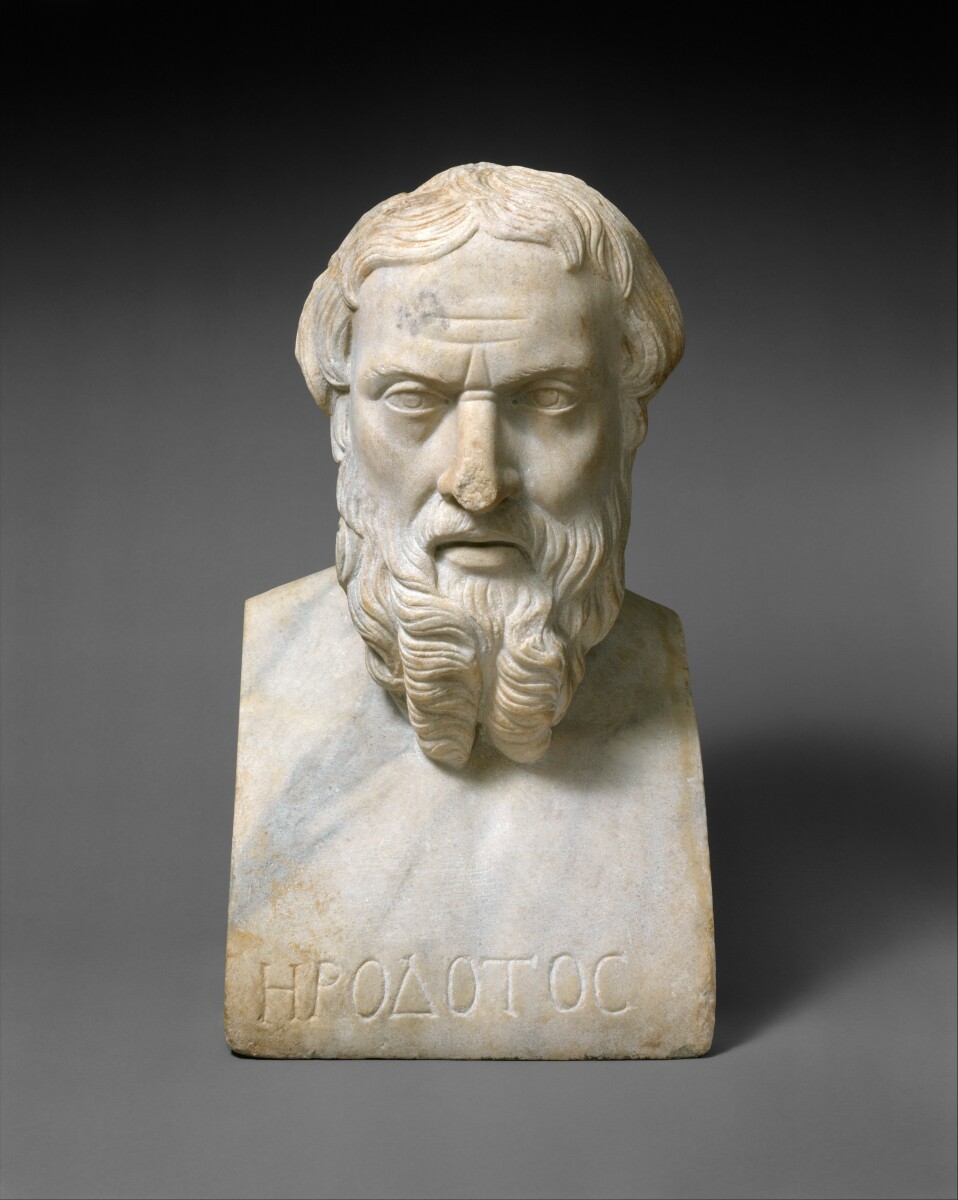 Herodotus bust