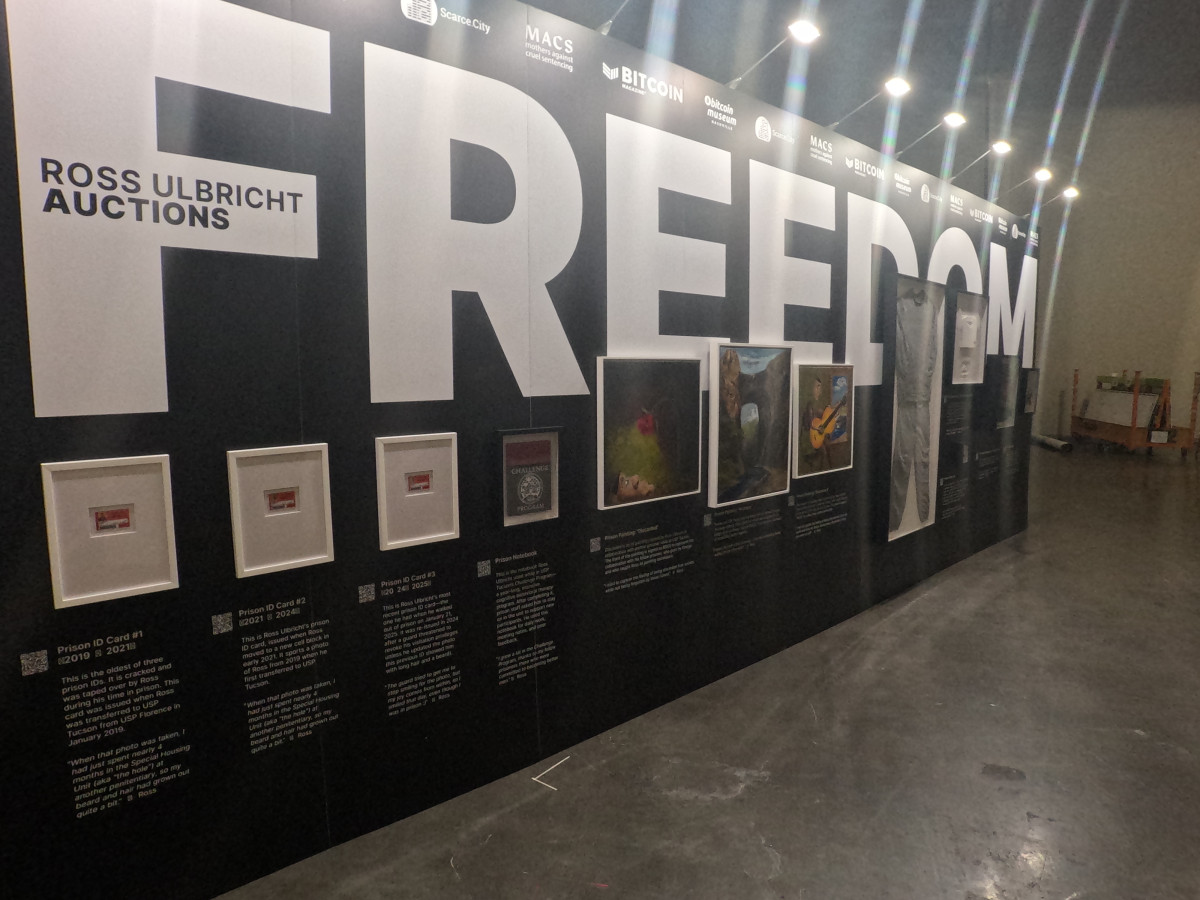 ross art bitcoin conference