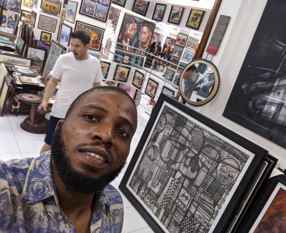 Nike Art Gallery Selfie