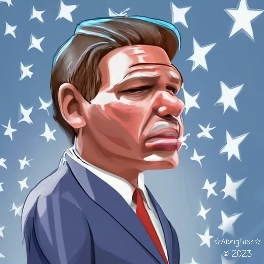 Ron DeSantis by Along Tusk