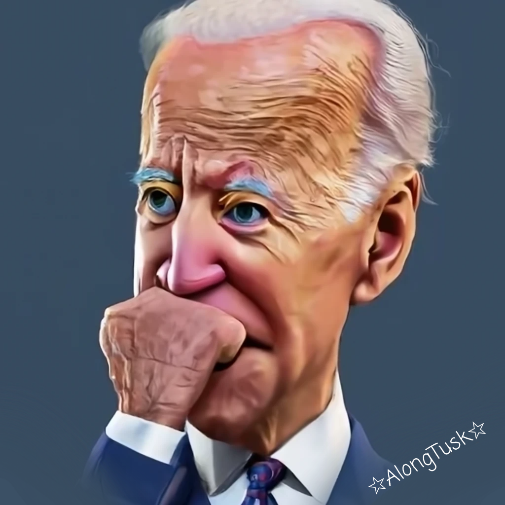 Bumbling Joe Biden by Along Tusk
