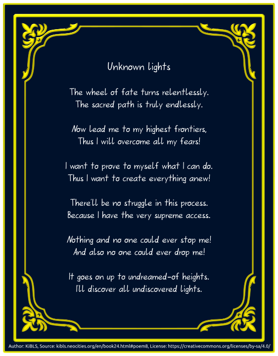Unknown lights