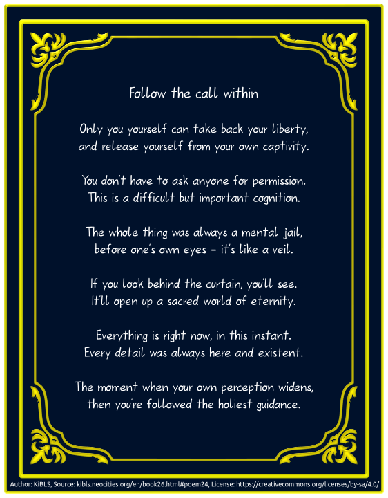 Follow the call within