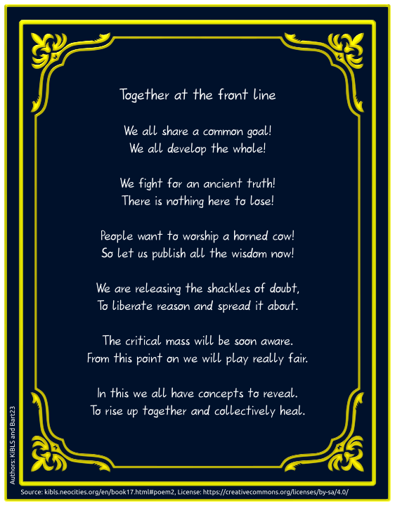Together at the front line