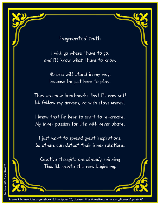 Fragmented truth