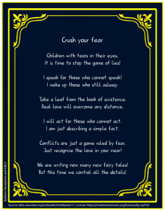 Crush your fear