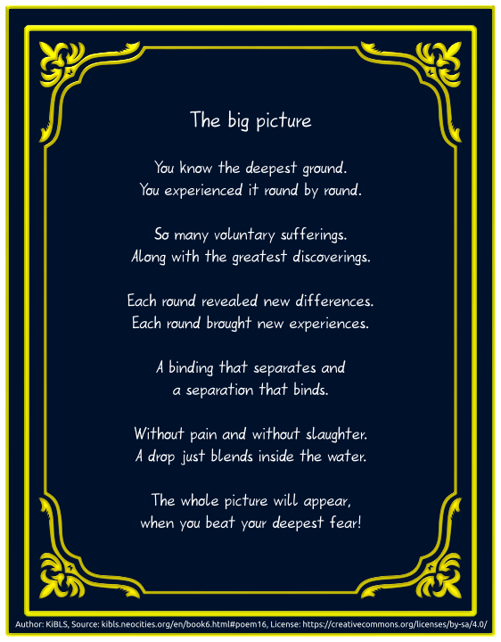The big picture