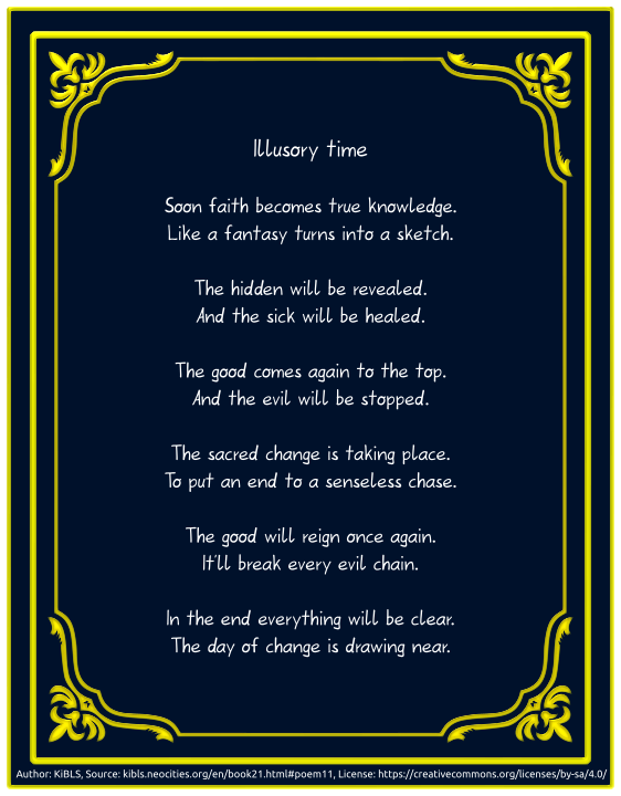 Illusory time