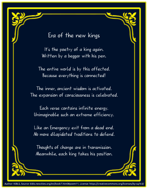 Era of the new kings