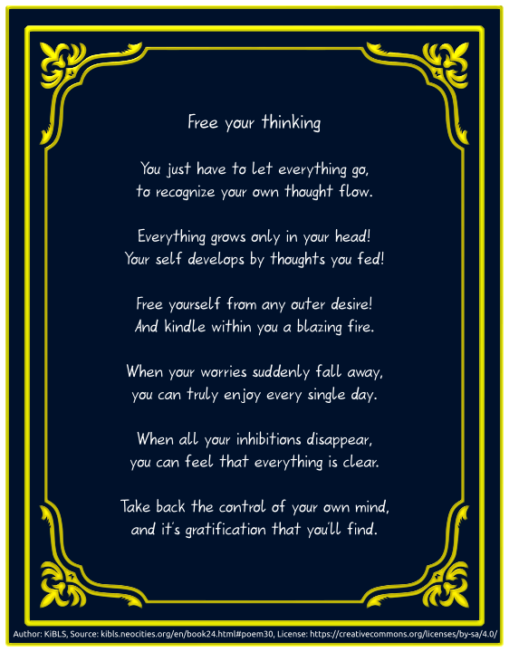 Free your thinking