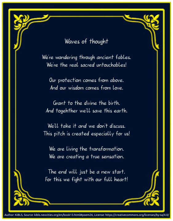 Waves of thought