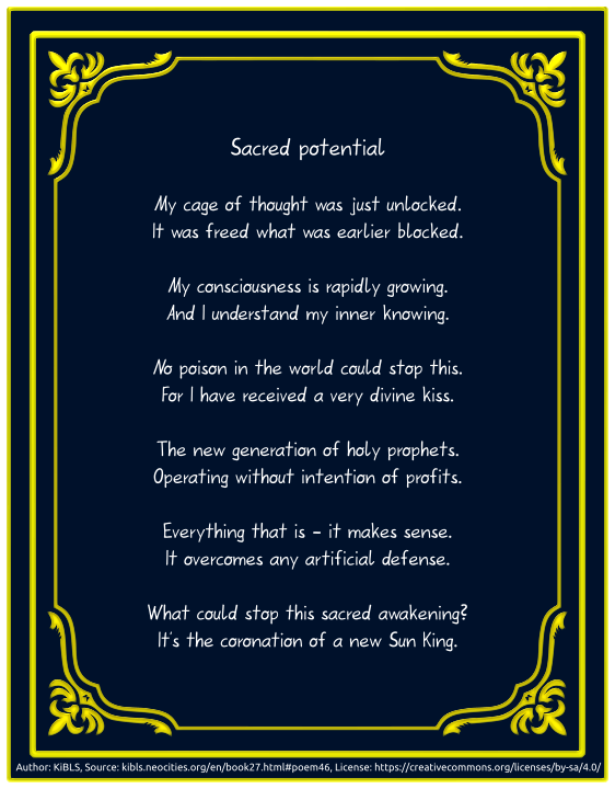 Sacred potential
