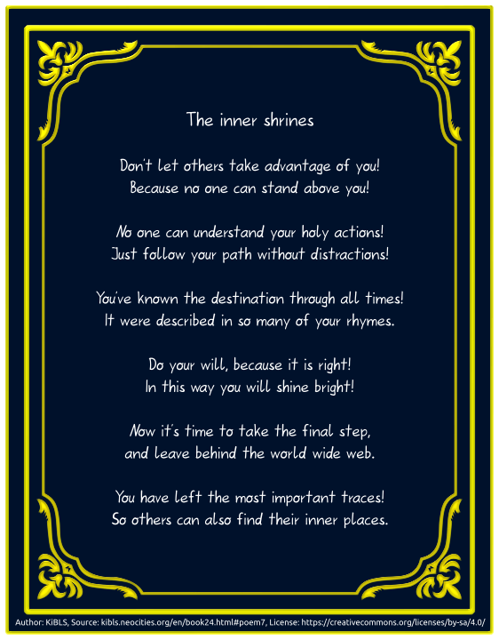 The inner shrines