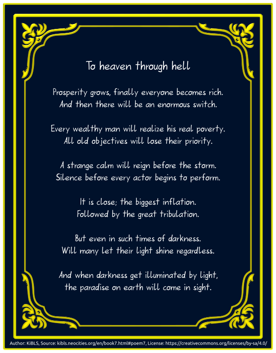 To heaven through hell