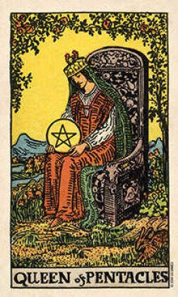 Queen Of Pentacles Description
