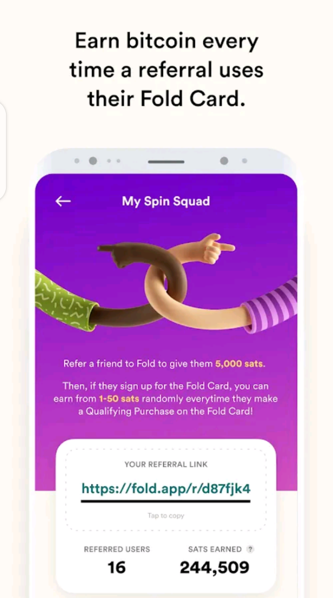 Referral page