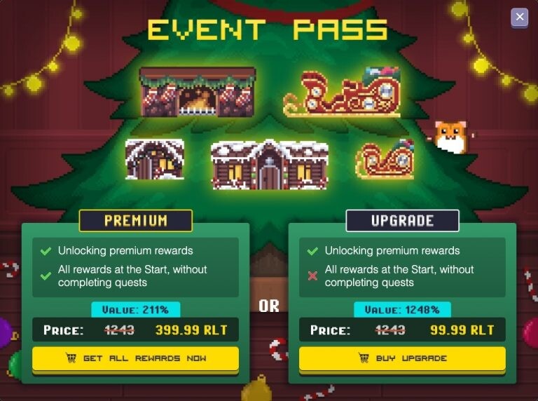 RollerCoin Season 3 Event Pass &amp; Upgrades