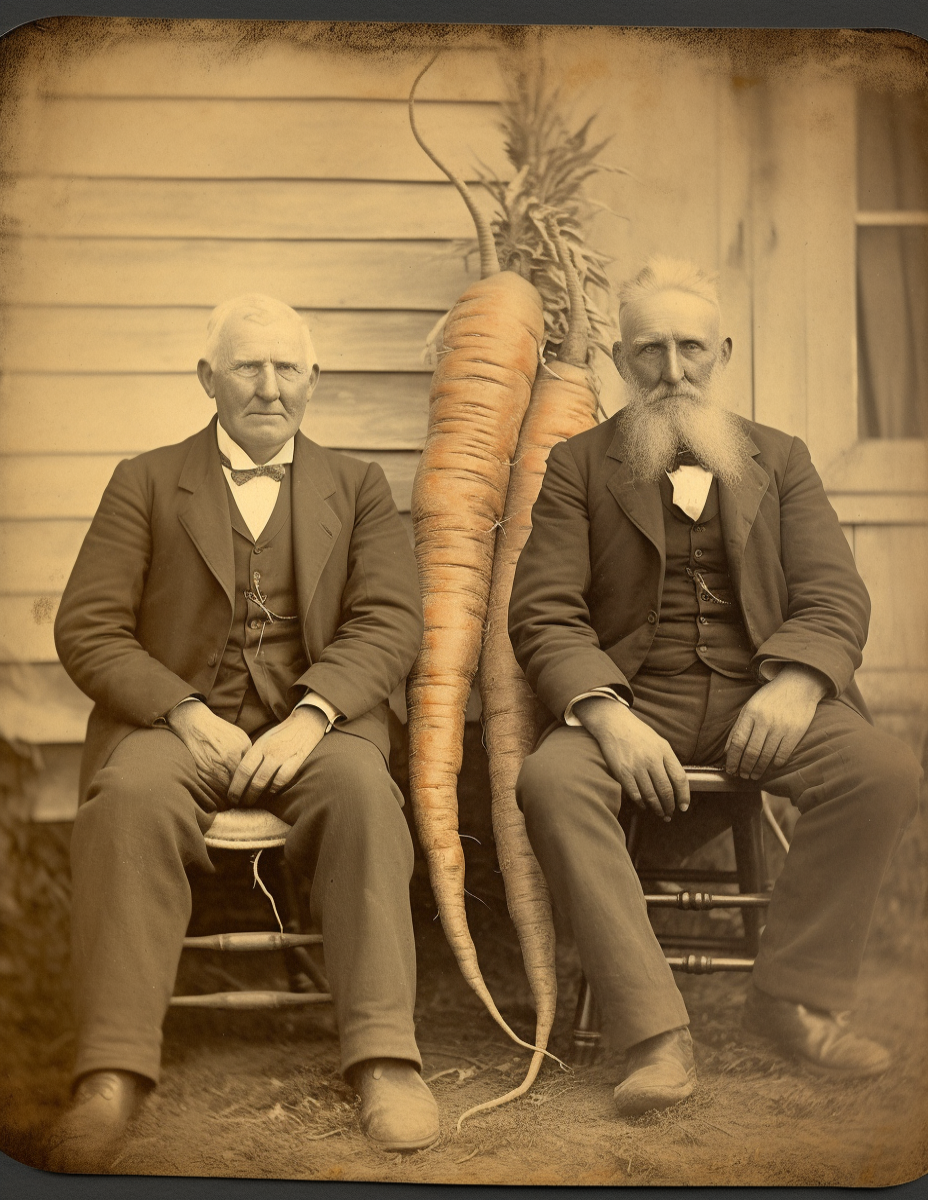 Carrot Growers Competition 1890