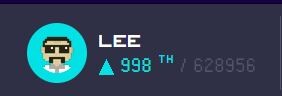 Rank 1000!