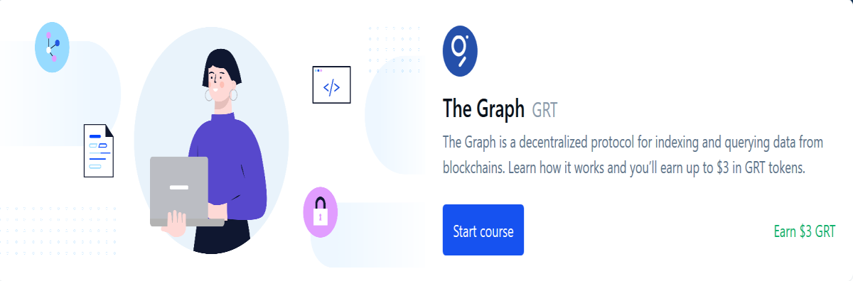 Coinbase Earn - The Graph