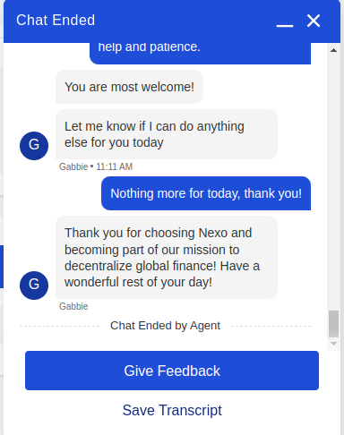 Nexo Chat