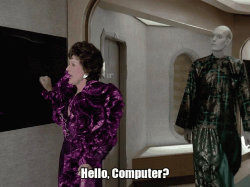 Hello, Computer?