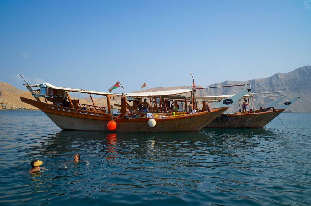 SAILING in MUSANDAM, OMAN