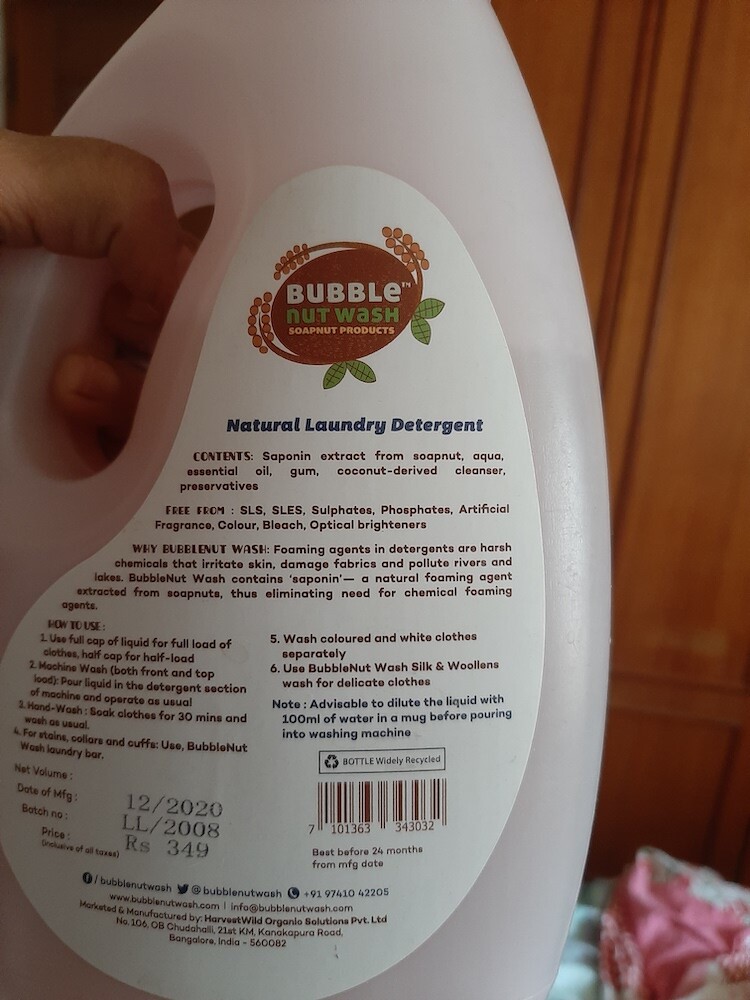 organic wash, ecofriendly