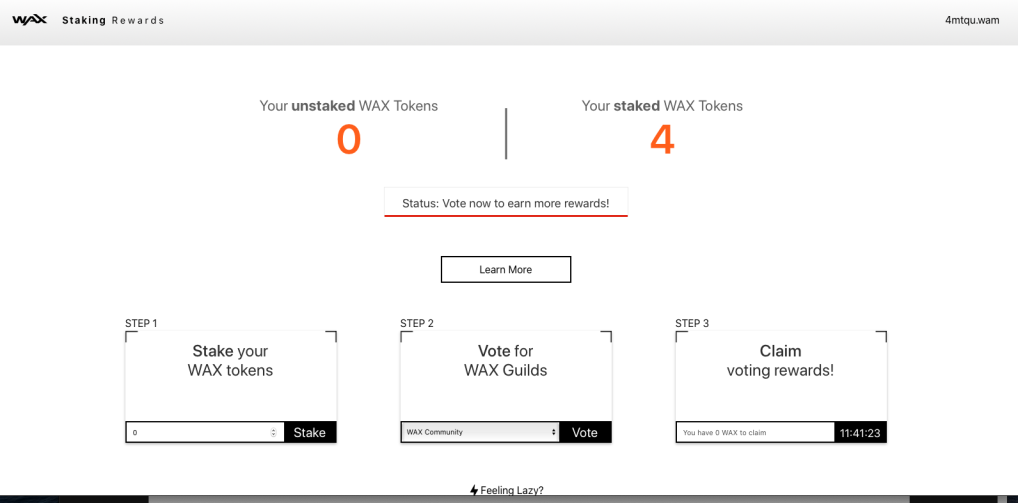 Stake Wax