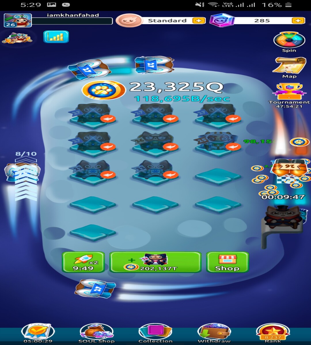MERGE SOUL GAME UI