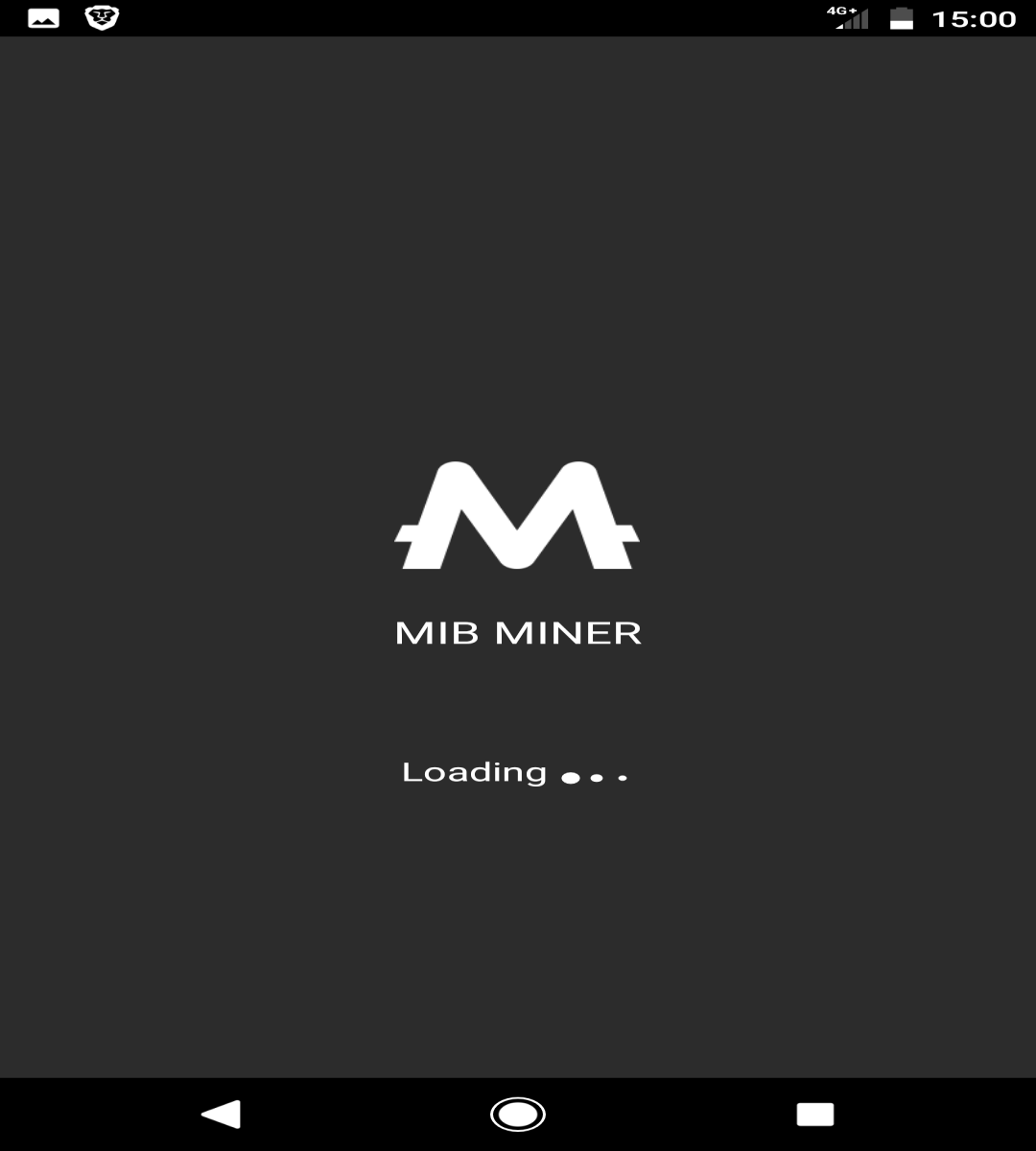 MIB Miner Load Screen Android
