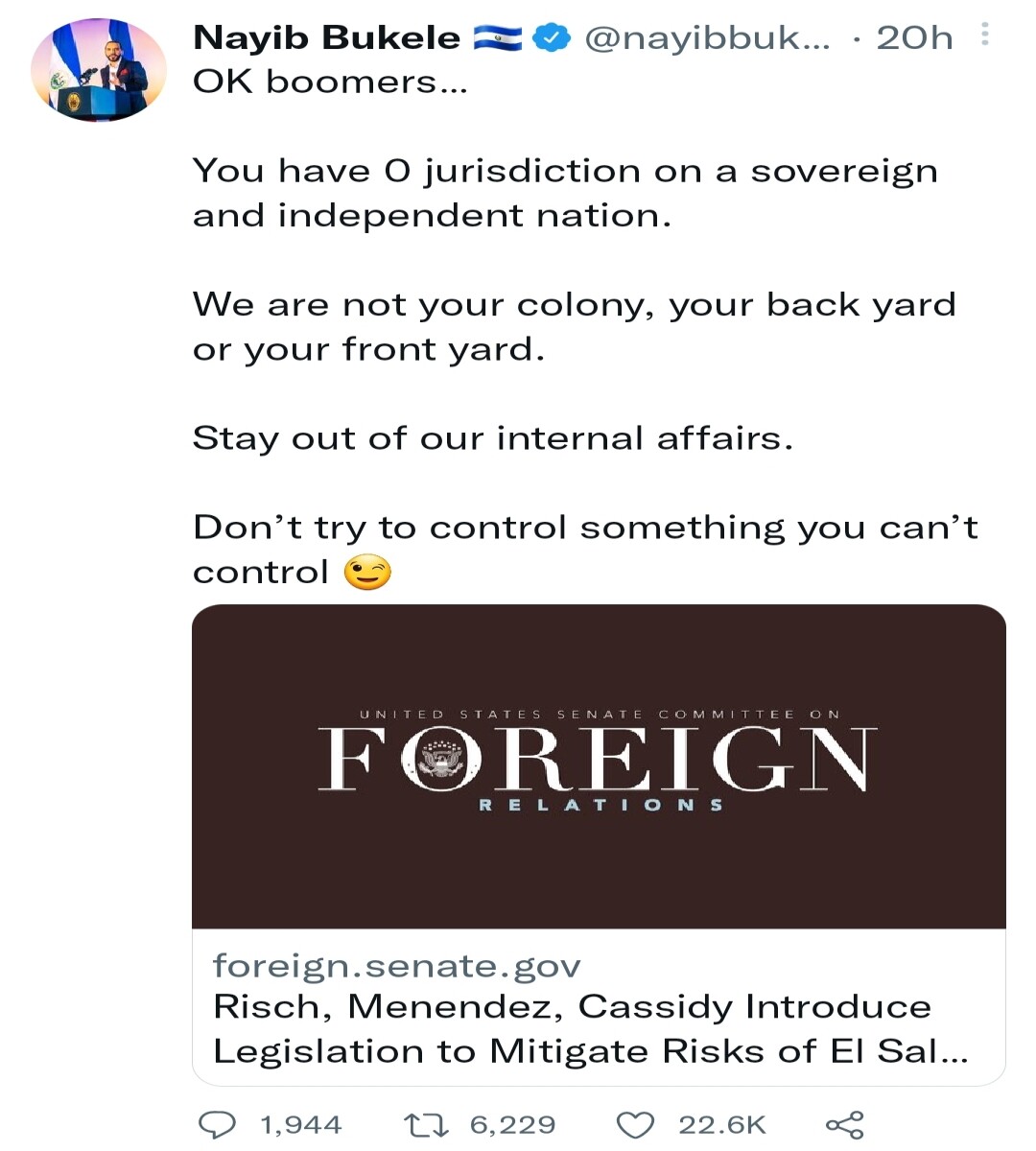 twitter screenshot