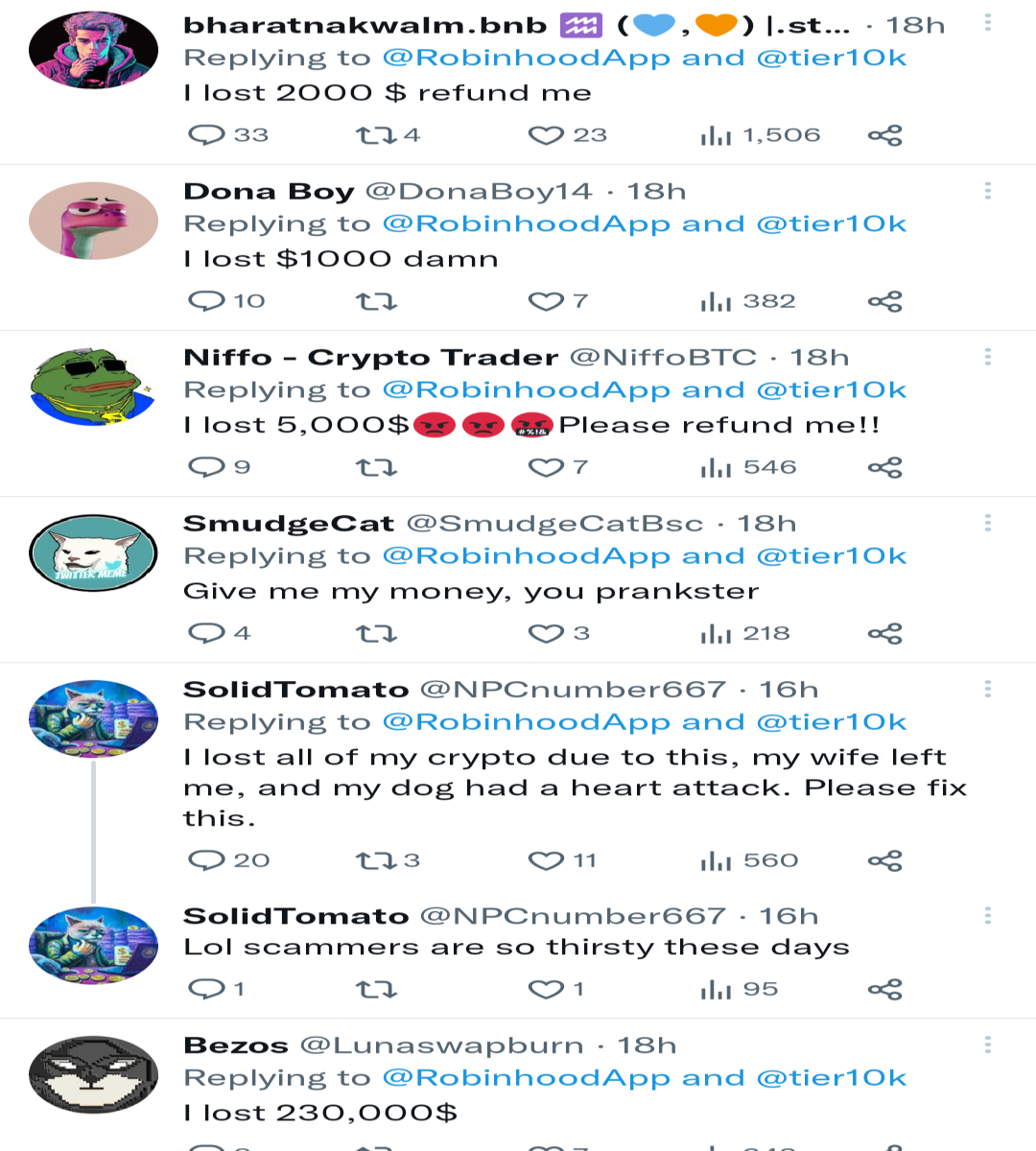 Twitter screenshot