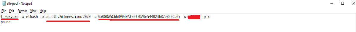 Completed .bat file setup