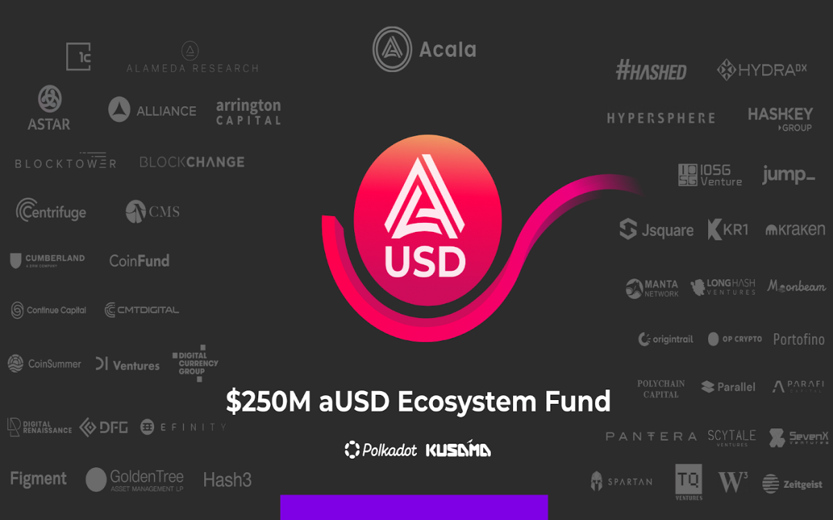 aUSD stablecoin polkadot crypto defi