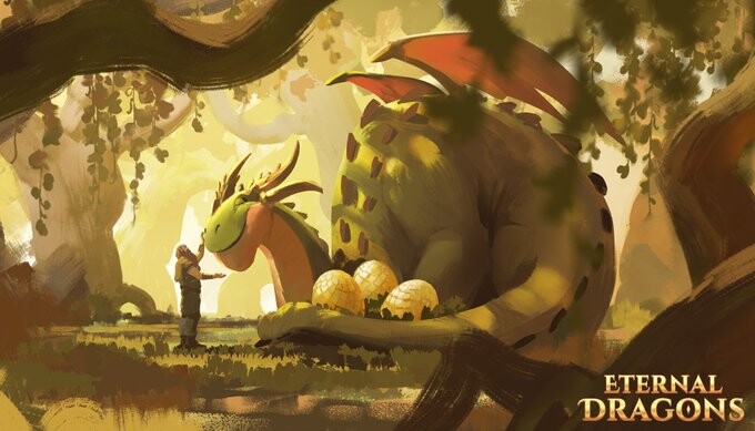 Eternal Dragons play to earn game
