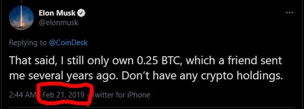 elon musk bitcoin