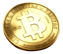 BTC as physical coinage? Maybe in  Satoshi denominations but really only as electronic  cash.