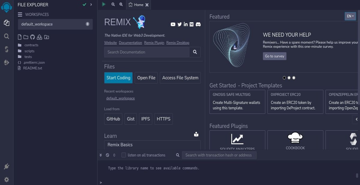 How to Create Your First Smart Contract in Solidity with Remix