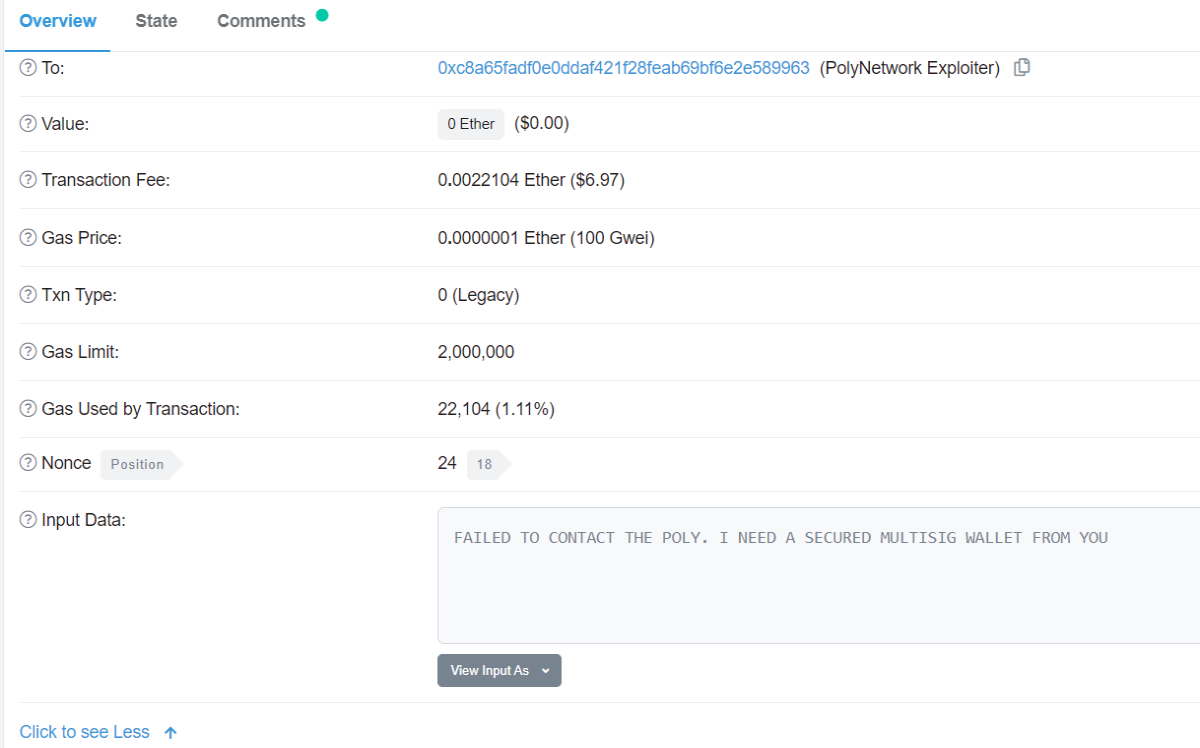 Multisig wallet