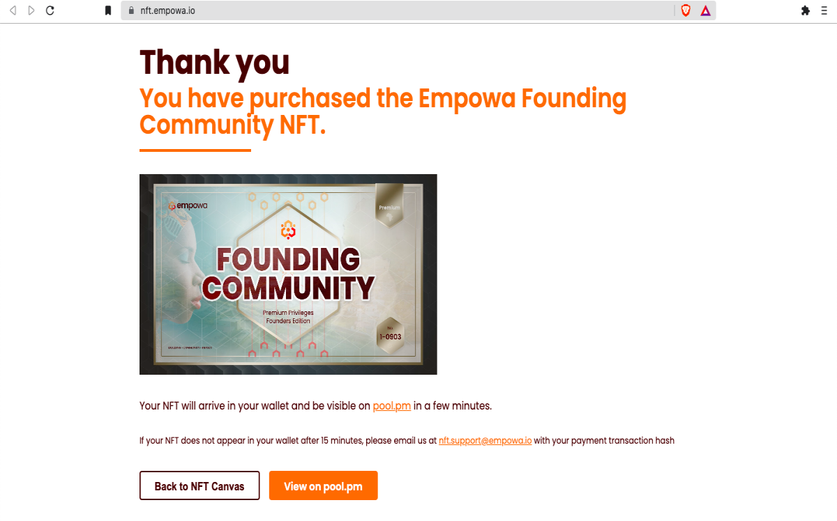 Empowa Founding Community NFT